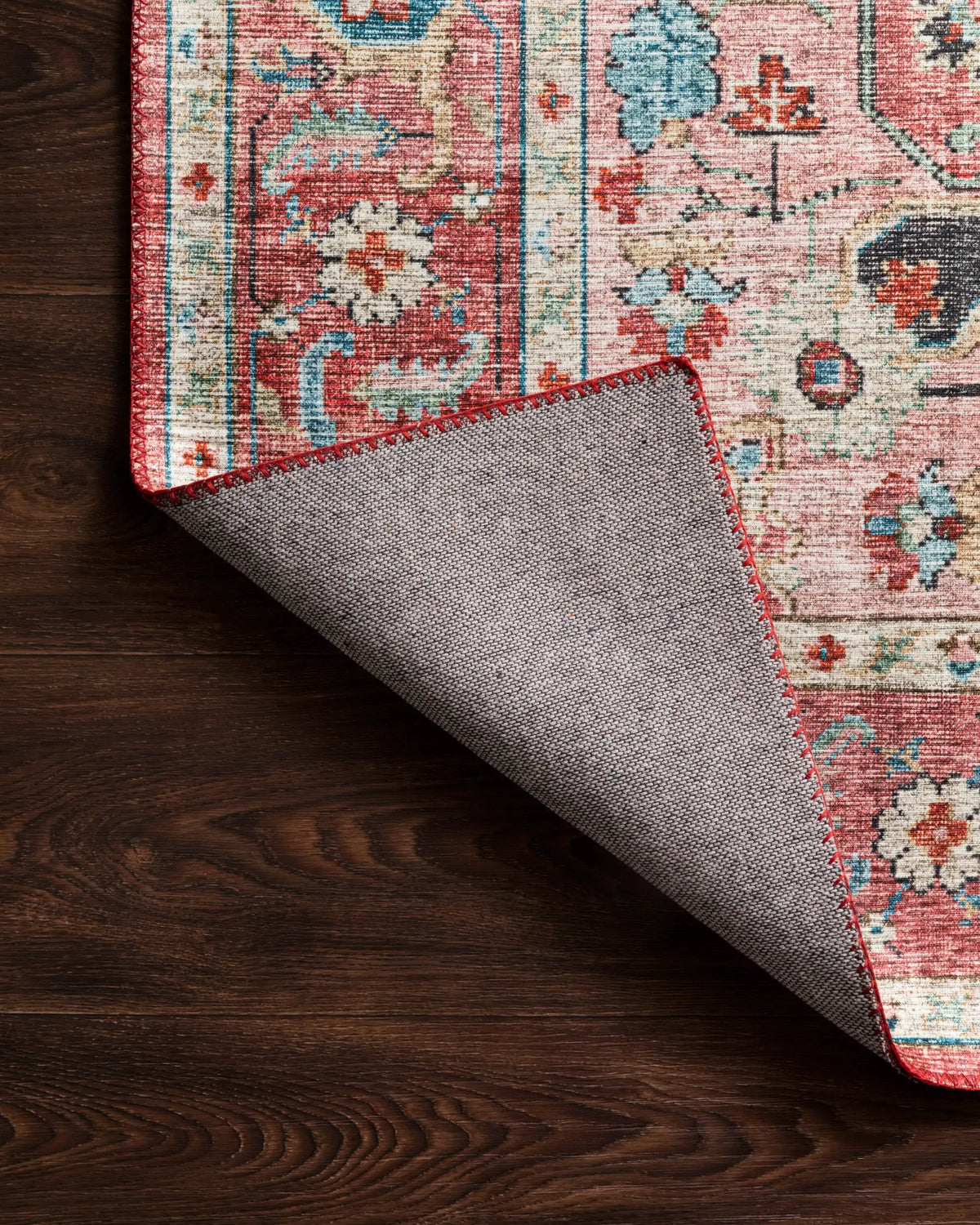 Skye SKY-05 Brick / Ocean Area Rug by Loloi