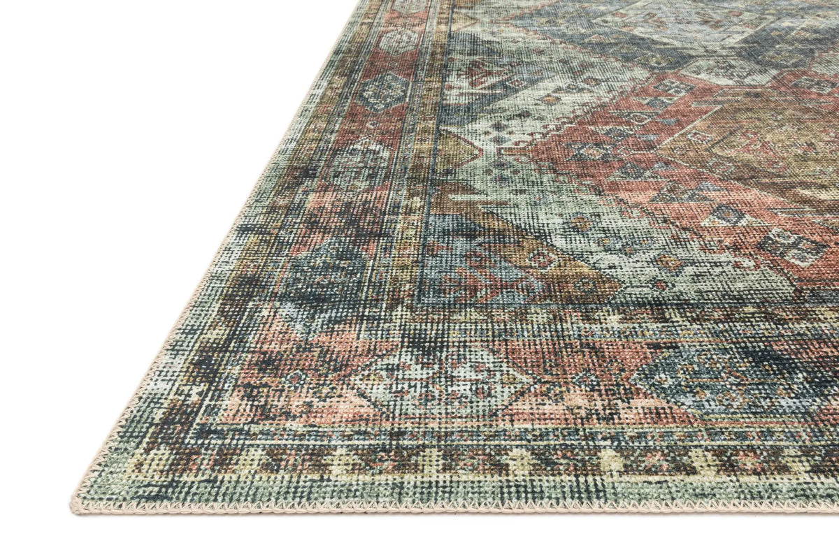 Skye SKY-06 Apricot / Mist Area Rug by Loloi