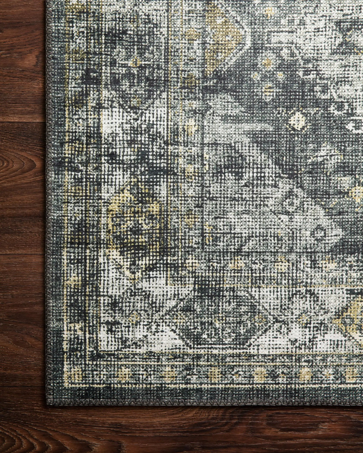 Skye SKY-09 Graphite / Silver Area Rug by Loloi