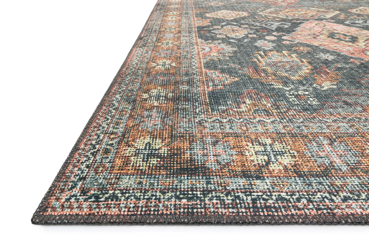 Skye SKY-10 Sea / Rust Area Rug by Loloi