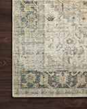 Skye SKY-13 Natural / Sand Area Rug, neutral natural and sand tones with distressed vintage medallion pattern