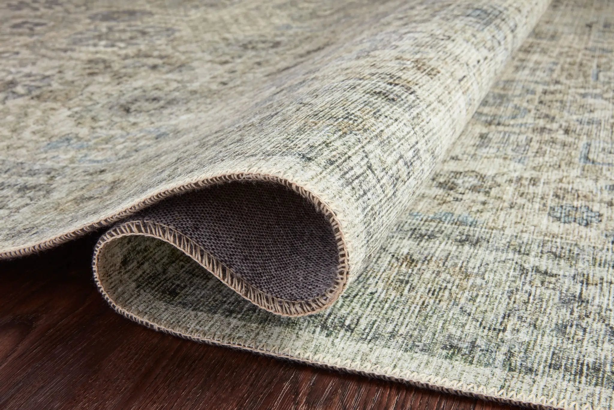 Skye SKY-14 Natural / Sage Area Rug by Loloi