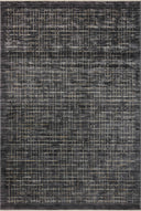 With bold onyx and shimmering silver hues and contemporary and abstract styling, the Soho SOH-01 Onyx / Silver Area Rug is a power-loomed 100% polyester area rug that elevates any room