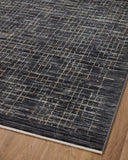 With bold onyx and shimmering silver hues and contemporary and abstract styling, the Soho SOH-01 Onyx / Silver Area Rug is a power-loomed 100% polyester area rug that elevates any room