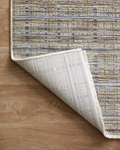 Designed with contemporary and abstract artistry in subtle pebble and deep charcoal hues, the Soho SOH-04 Pebble / Charcoal Area Rug is a power-loomed 100% polyester area rug that stands out