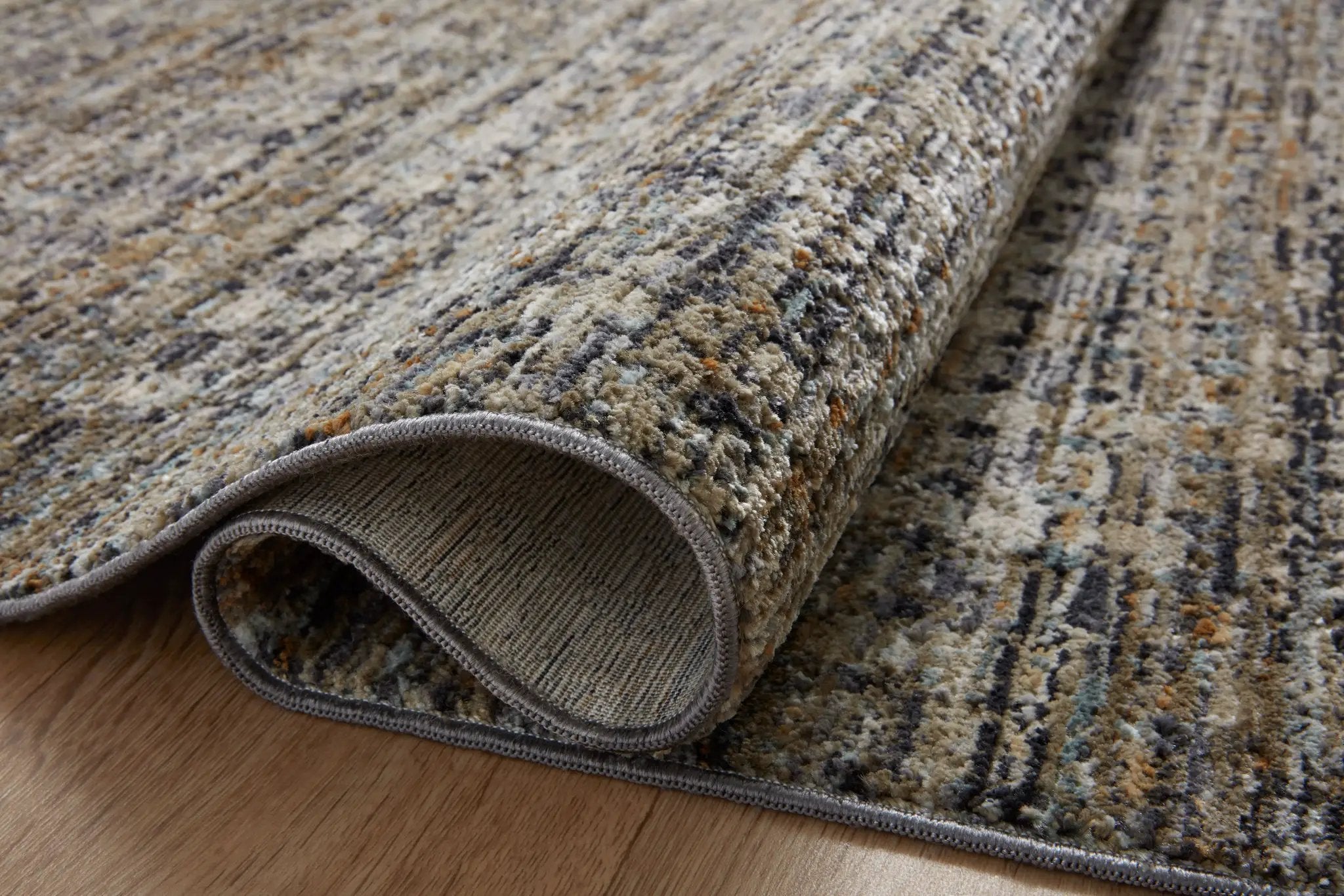 Soho SOH-05 Charcoal / Multi Area Rug by Loloi
