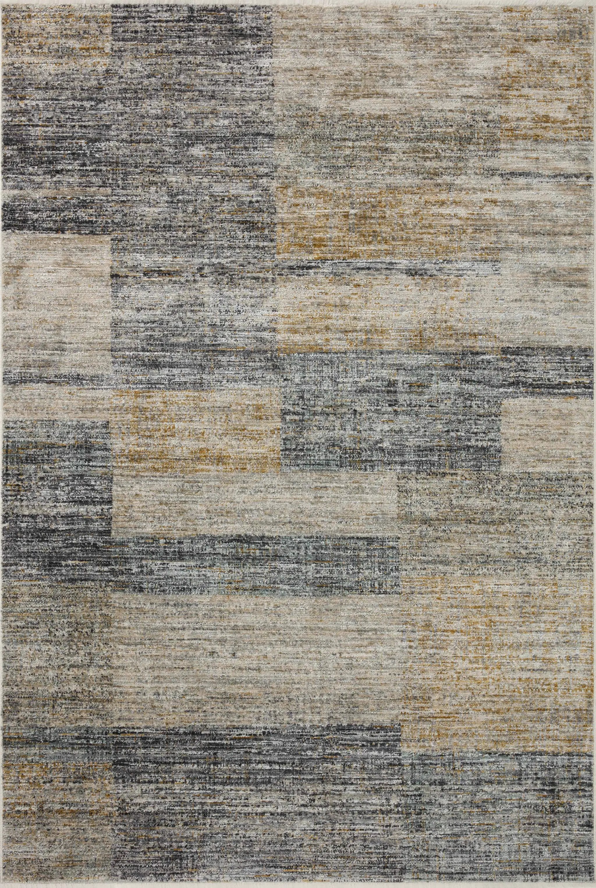 Soho SOH-08 Grey / Gold Area Rug by Loloi