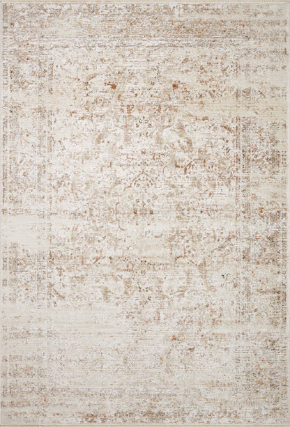 Finished in warm beige and rich terracotta tones with traditional styling, the Sonnet SNN-03 Beige / Terracotta Area Rug is a power-loomed polypropylene and polyester area rug for modern living