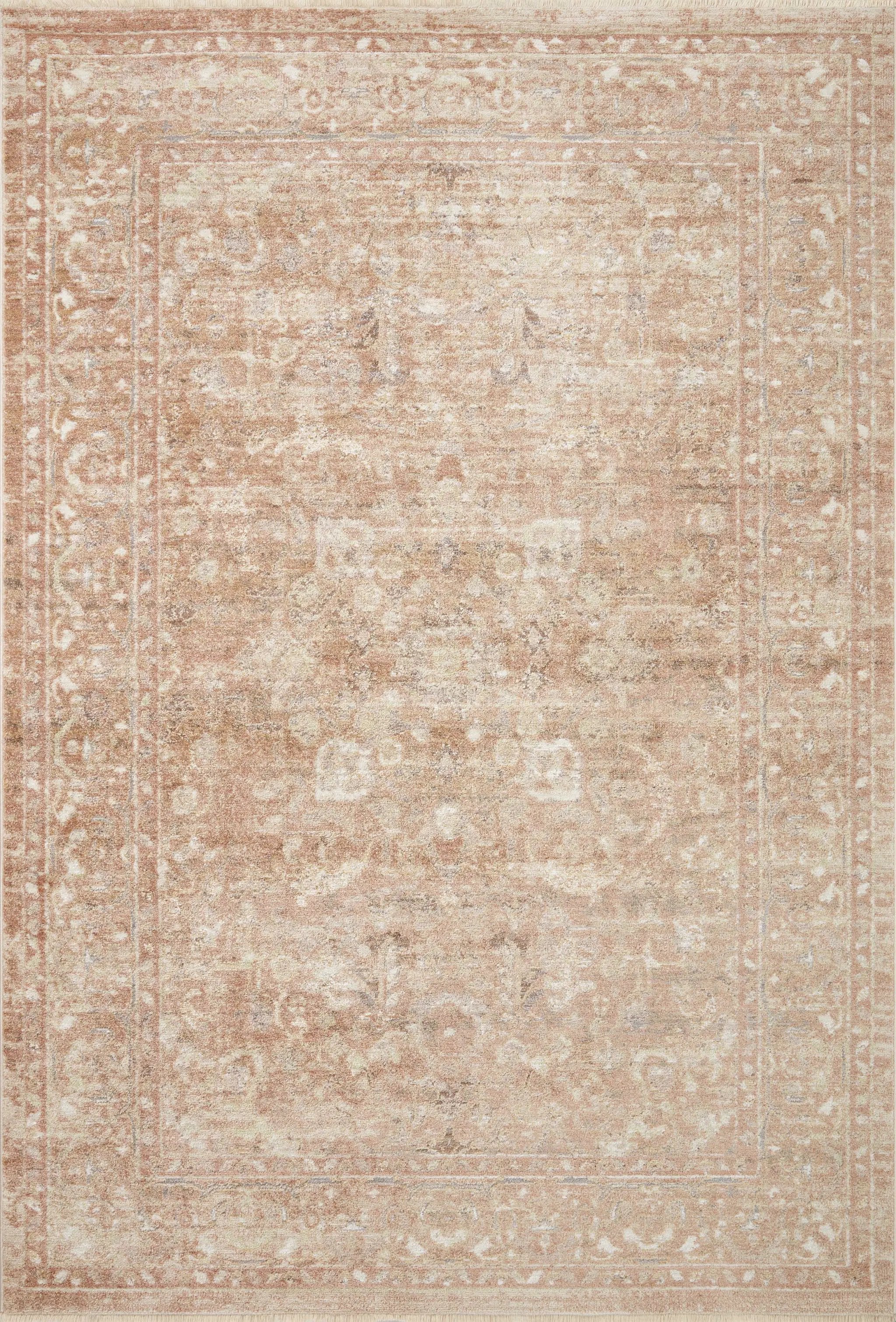 Sonnet SNN-04 Terracotta / Natural Area Rug by Loloi