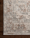 The Sonnet SNN-05 Silver / Natural Area Rug transforms any space with shimmering silver and warm natural tones and traditional design in a power-loomed polypropylene and polyester area rug