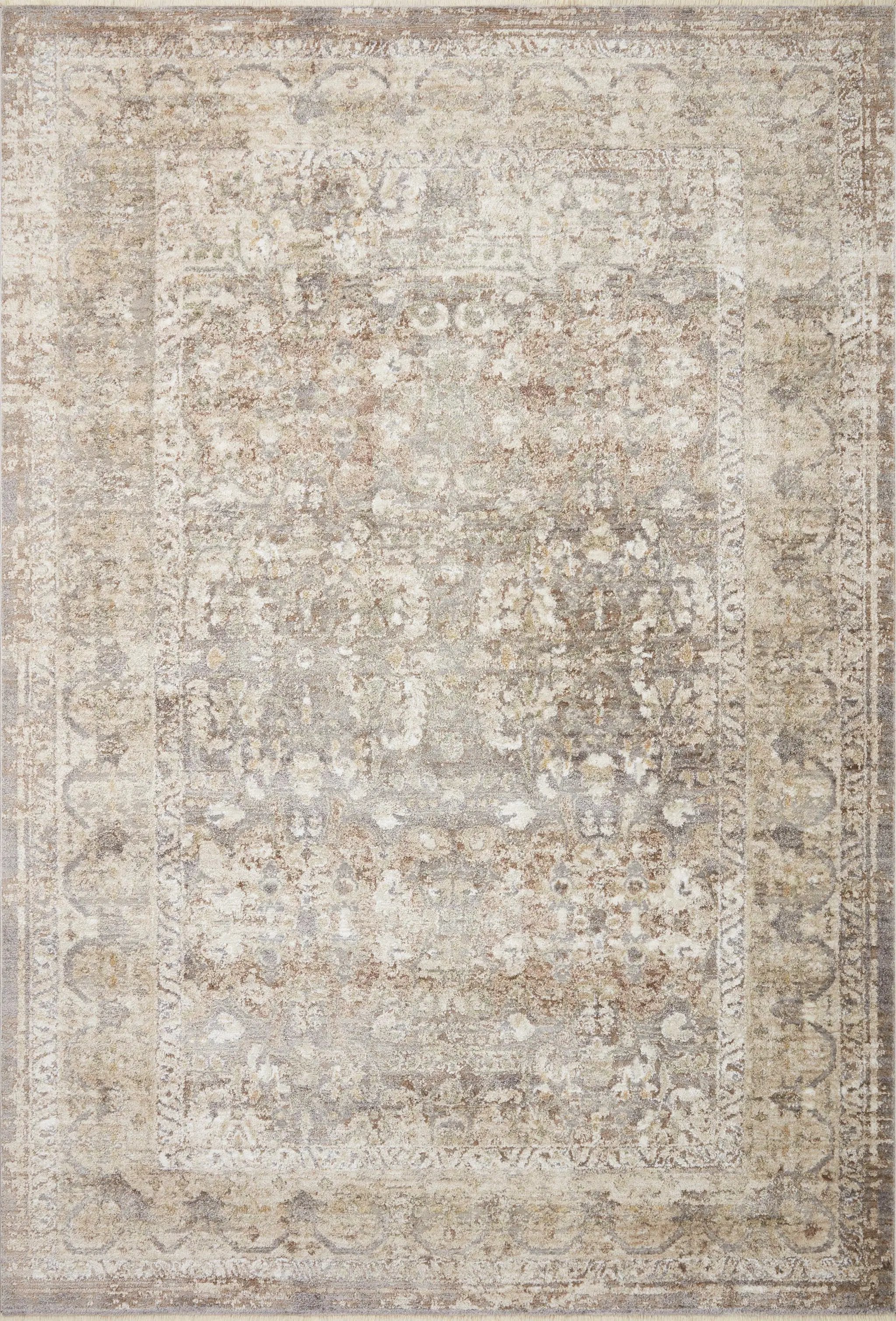 Sonnet SNN-08 Grey / Sage Area Rug by Loloi