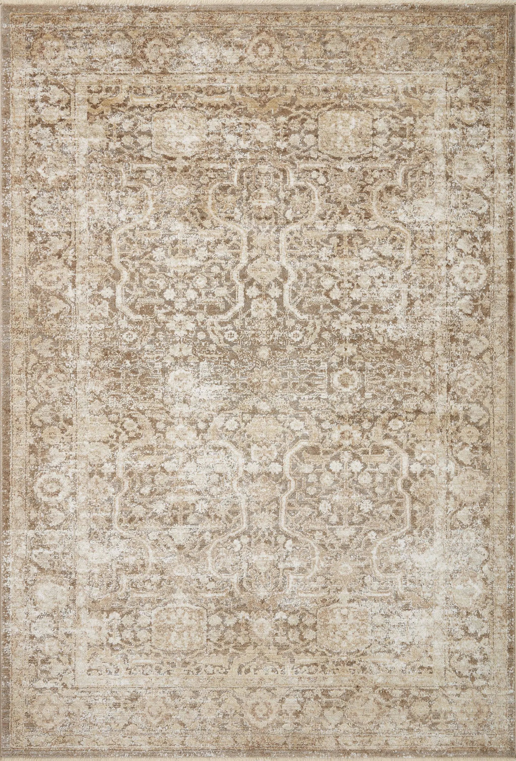 Sonnet SNN-09 Mocha / Tan Area Rug by Loloi