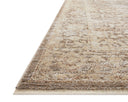 The Sonnet SNN-09 Mocha / Tan Area Rug showcases luxurious mocha and sandy tan tones in a power-loomed polypropylene and polyester area rug with traditional style
