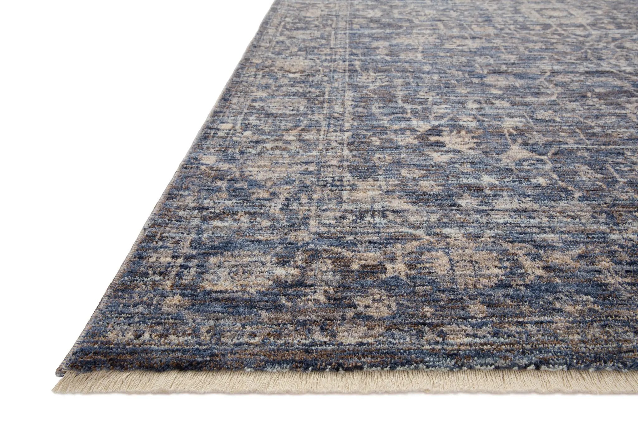 Sorrento SOR-01 Midnight / Natural Area Rug by Loloi