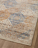 With refined ivory and vibrant multi-toned hues and vintage styling, the Sorrento SOR-02 Ivory / Multi Area Rug is a power-loomed 100% polyester area rug that elevates any room