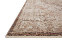 The Sorrento SOR-03 Mocha / Multi Area Rug blends luxurious mocha and vibrant multi-toned tones and vintage motifs into a power-loomed 100% polyester area rug with timeless appeal
