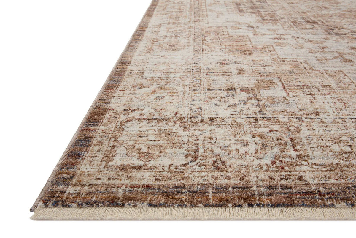 Sorrento SOR-03 Mocha / Multi Area Rug by Loloi