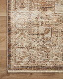 The Sorrento SOR-03 Mocha / Multi Area Rug blends luxurious mocha and vibrant multi-toned tones and vintage motifs into a power-loomed 100% polyester area rug with timeless appeal