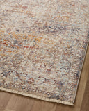 A stunning power-loomed 100% polyester area rug with vintage detail, the Sorrento SOR-04 Natural / Multi Area Rug features warm natural and vibrant multi-toned tones for a polished look