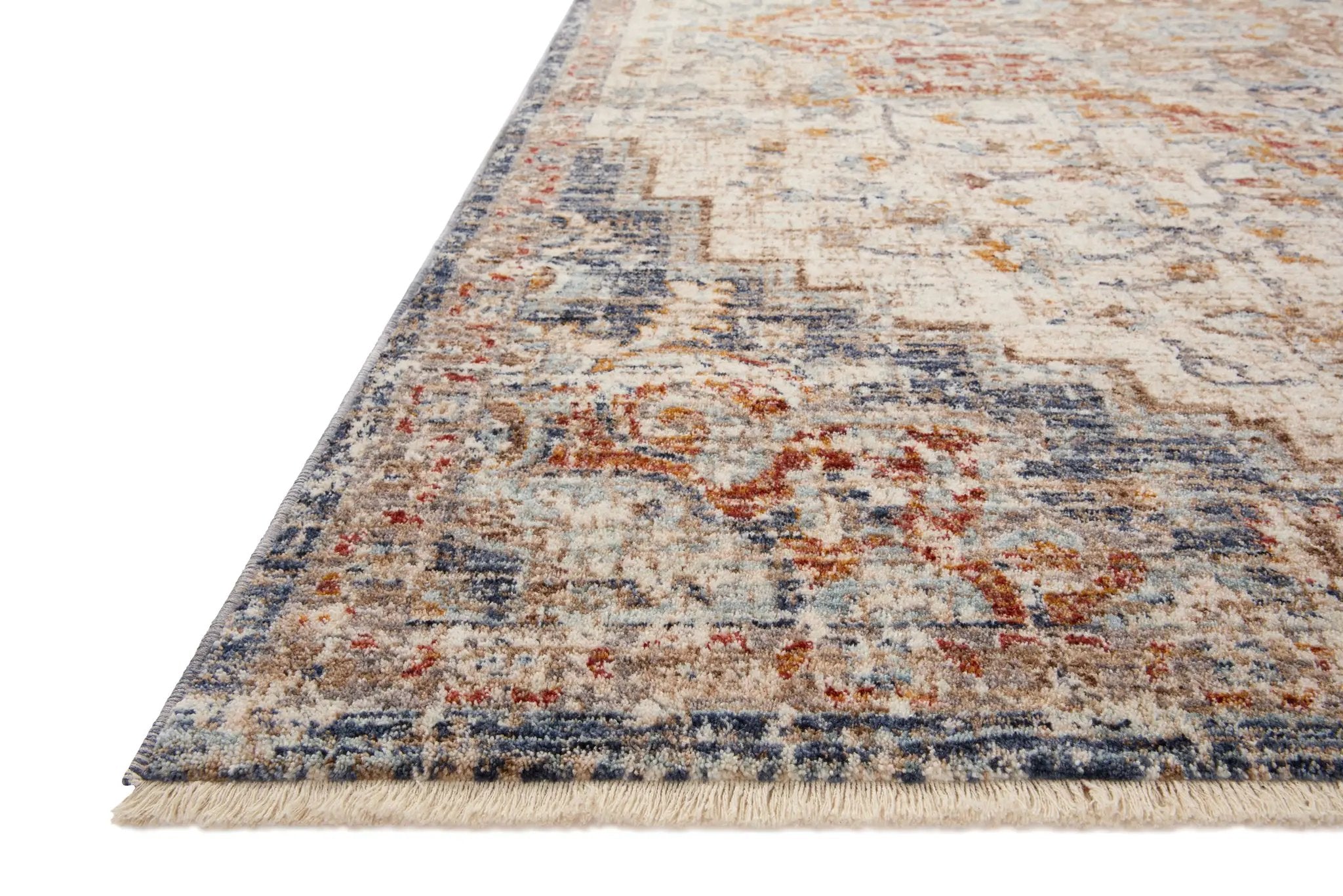 Sorrento SOR-05 Ivory / Fiesta Area Rug by Loloi