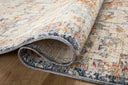 The Sorrento SOR-05 Ivory / Fiesta Area Rug delivers refined ivory and lively fiesta beauty and vintage elegance in a power-loomed 100% polyester area rug