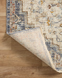 The Sorrento SOR-05 Ivory / Fiesta Area Rug delivers refined ivory and lively fiesta beauty and vintage elegance in a power-loomed 100% polyester area rug