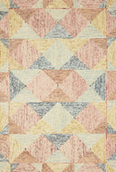 The Spectrum SPE-01 Ivory / Multi Area Rug combines refined ivory and vibrant multi-toned tones and geometric and eclectic patterns in a hooked wool area rug for effortless elegance