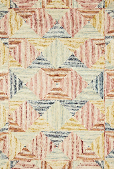 Spectrum SPE-01 Ivory / Multi Area Rug by Loloi