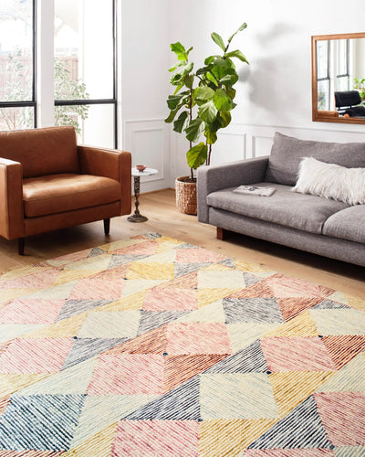 Spectrum SPE-01 Ivory / Multi Area Rug by Loloi