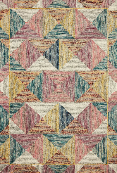 Spectrum SPE-01 Silver / Fiesta Area Rug by Loloi