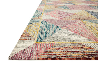 Spectrum SPE-01 Silver / Fiesta Area Rug by Loloi
