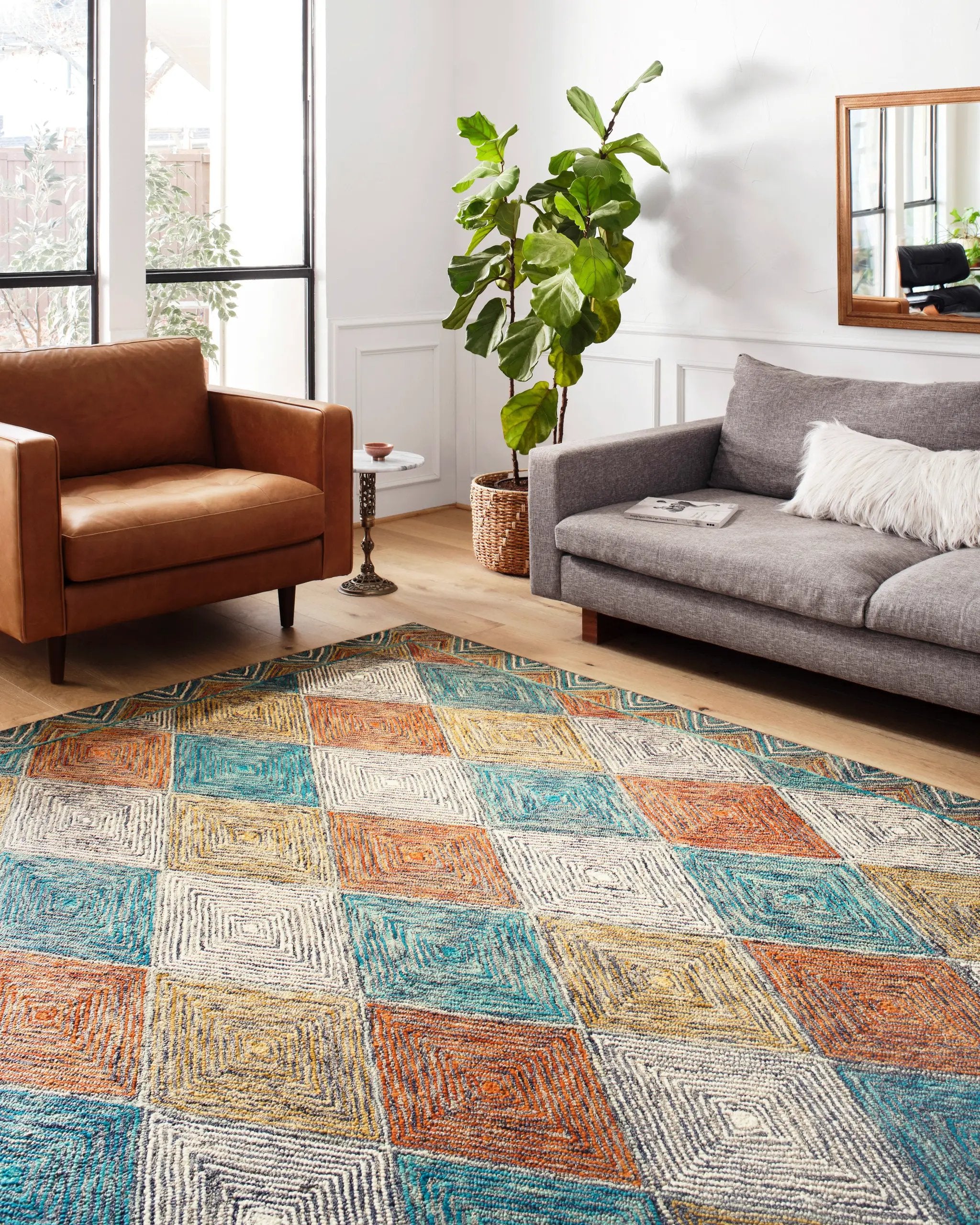 Spectrum SPE-02 Sunset / Ocean Area Rug by Loloi