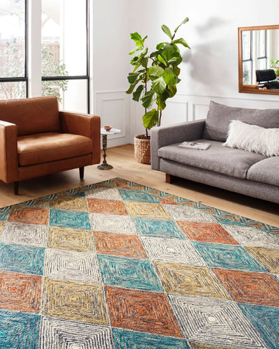 Spectrum SPE-02 Sunset / Ocean Area Rug by Loloi