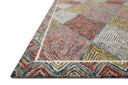 Expertly crafted as a hooked wool area rug with geometric and eclectic artistry, the Spectrum SPE-02 Turquoise / Fiesta Area Rug captures vivid turquoise and lively fiesta tones beautifully