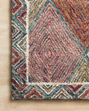Expertly crafted as a hooked wool area rug with geometric and eclectic artistry, the Spectrum SPE-02 Turquoise / Fiesta Area Rug captures vivid turquoise and lively fiesta tones beautifully
