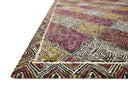 The Spectrum SPE-03 Charcoal / Multi Area Rug brings deep charcoal and vibrant multi-toned character and geometric and eclectic flair to your home in a hooked wool area rug