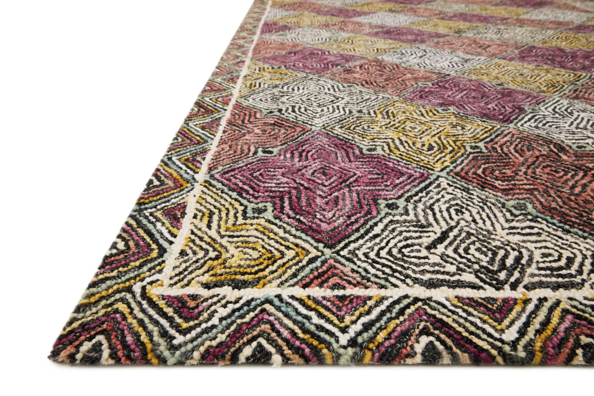 Spectrum SPE-03 Charcoal / Multi Area Rug by Loloi