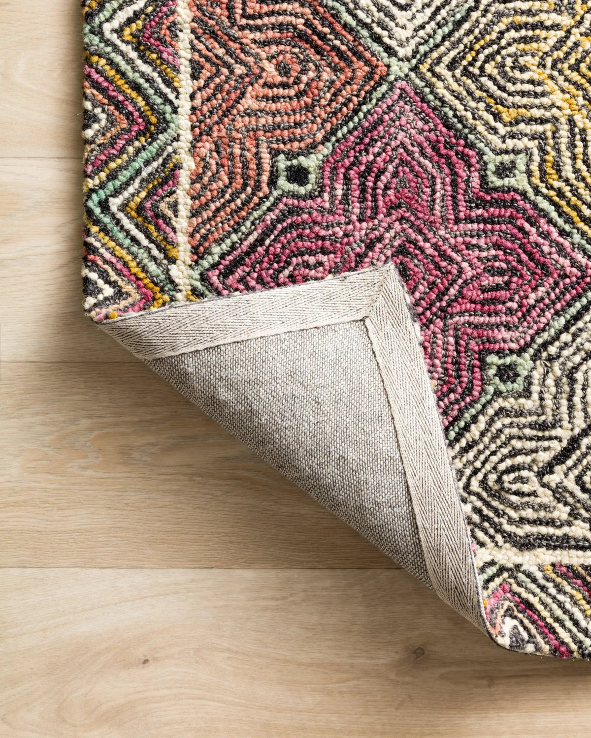 Spectrum SPE-03 Charcoal / Multi Area Rug by Loloi