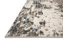 Finished in distinctive pewter and earthy olive tones with abstract styling, the Spirit SPI-01 Pewter / Olive Area Rug is a power-loomed 100% polypropylene area rug for modern living