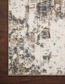 Finished in distinctive pewter and earthy olive tones with abstract styling, the Spirit SPI-01 Pewter / Olive Area Rug is a power-loomed 100% polypropylene area rug for modern living