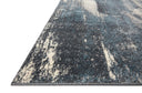 Dressed in deep indigo and refined ivory hues with abstract detail, the Spirit SPI-04 Indigo / Ivory Area Rug is a power-loomed 100% polypropylene area rug that completes any room