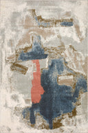 The Spirit SPI-05 Stone / Multi Area Rug transforms any space with grounding stone and vibrant multi-toned tones and abstract design in a power-loomed 100% polypropylene area rug