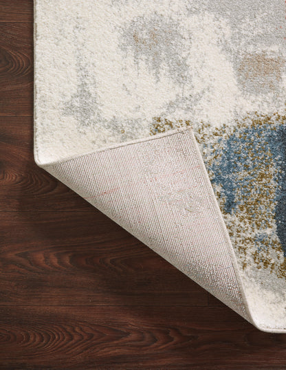 The Spirit SPI-05 Stone / Multi Area Rug transforms any space with grounding stone and vibrant multi-toned tones and abstract design in a power-loomed 100% polypropylene area rug