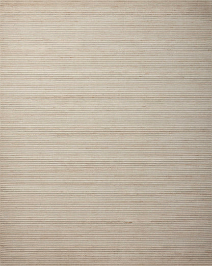 The Sterling STL-01 Ivory Area Rug transforms any space with refined ivory tones in a hand-loomed polyester area rug