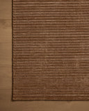 A hand-loomed polyester area rug in luxurious mocha tones, the Sterling STL-01 Mocha Area Rug grounds your room beautifully