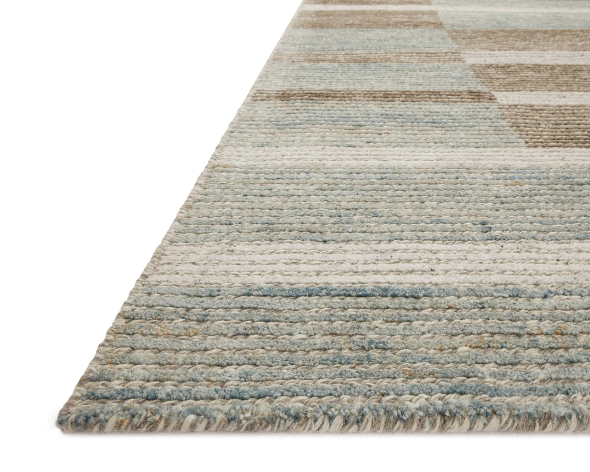 Stiles STI-02 Tobacco / Lagoon Area Rug by Loloi