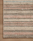 The Stiles STI-03 Beige / Multi Area Rug showcases warm beige and vibrant multi-toned tones in a hand-tufted 100% wool area rug with colorblock and ribbed style