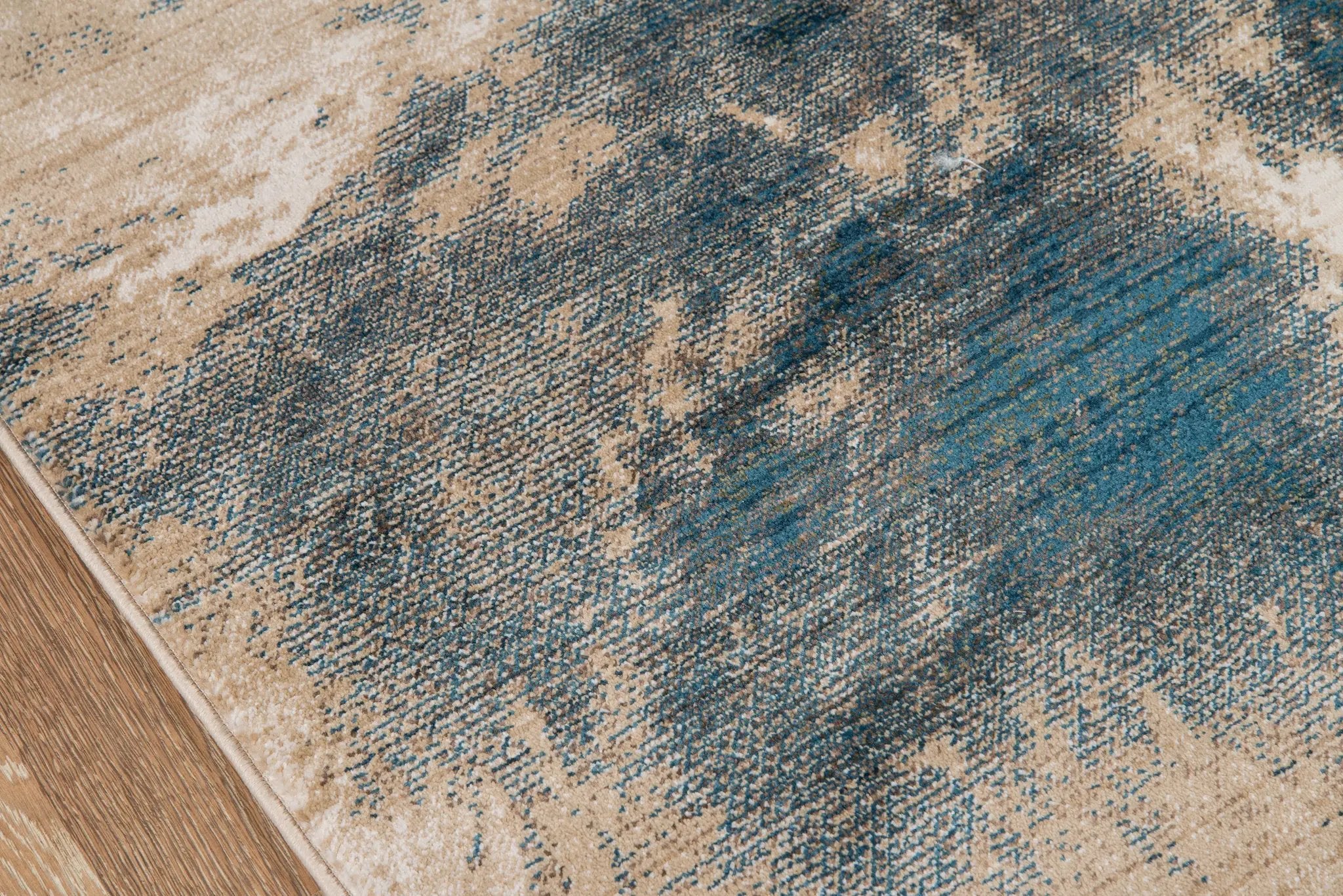 Studio STU-3 Blue Area Rug by Momeni