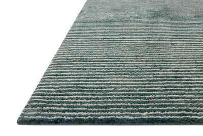 Sunday SUN-01 Ocean / Ivory Area Rug by Loloi