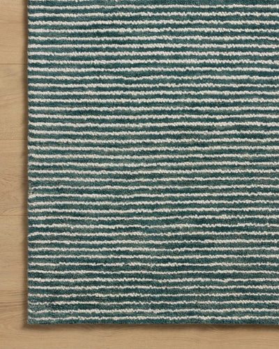 Sunday SUN-01 Ocean / Ivory Area Rug by Loloi
